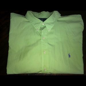 Men’s Big & Tall Ralph Lauren S/S Shirt 3XB 3XL